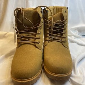 Disney size 11 brown chugga boot mickey mouse on side new with tags